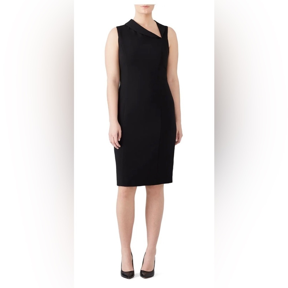 Black Halo Blaze Sheath Dress Size 18